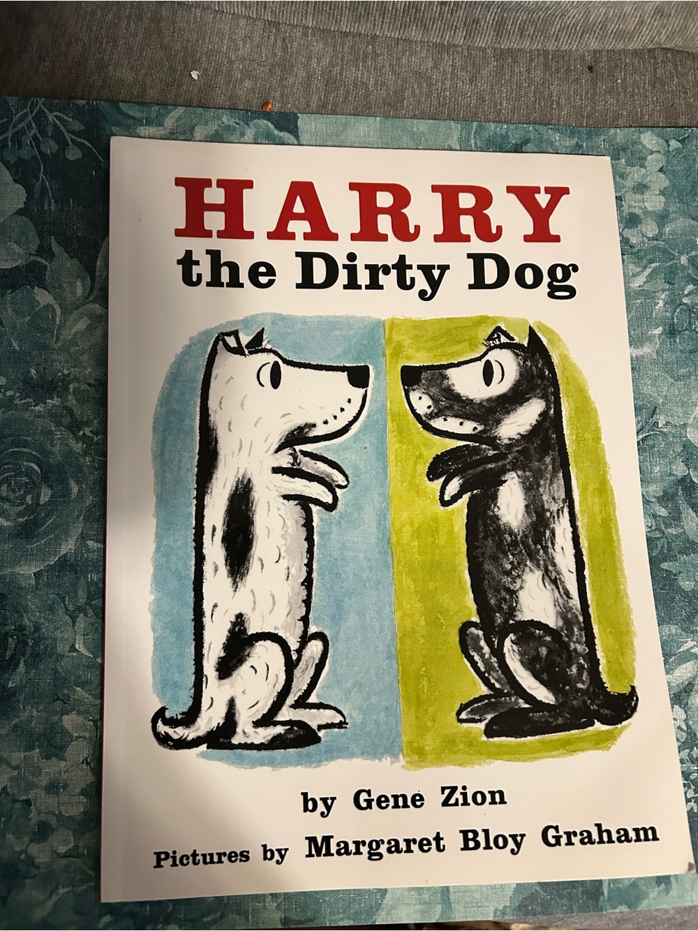 HARRY the Dirty Dog by Gene Zion - White & Black Cover